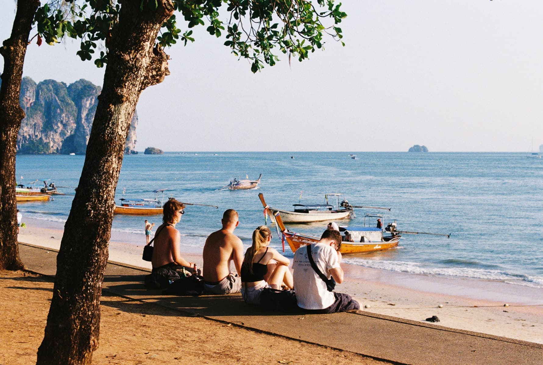 Krabi tourists.