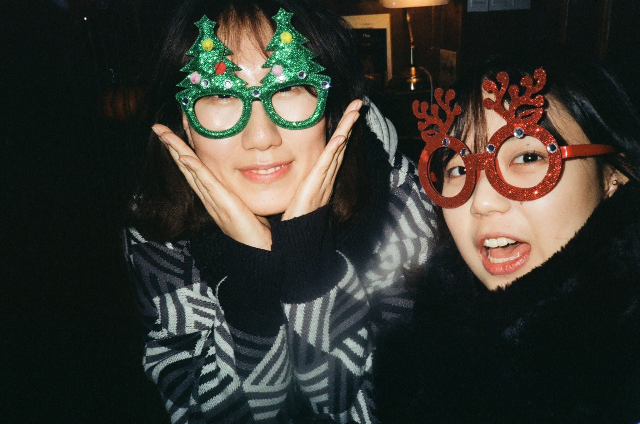 Kylie and I, christmas
