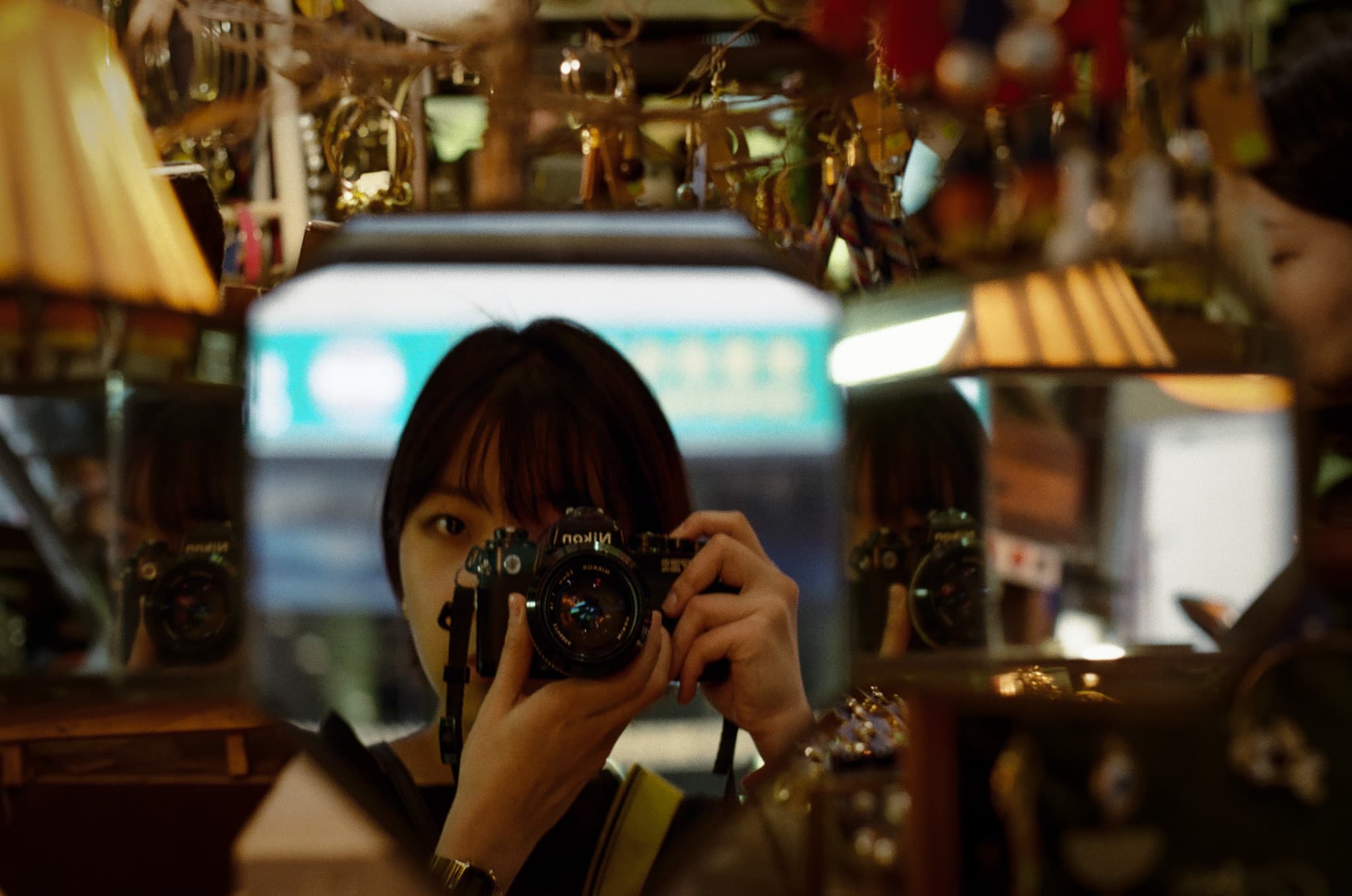 Me in HK vintage shop