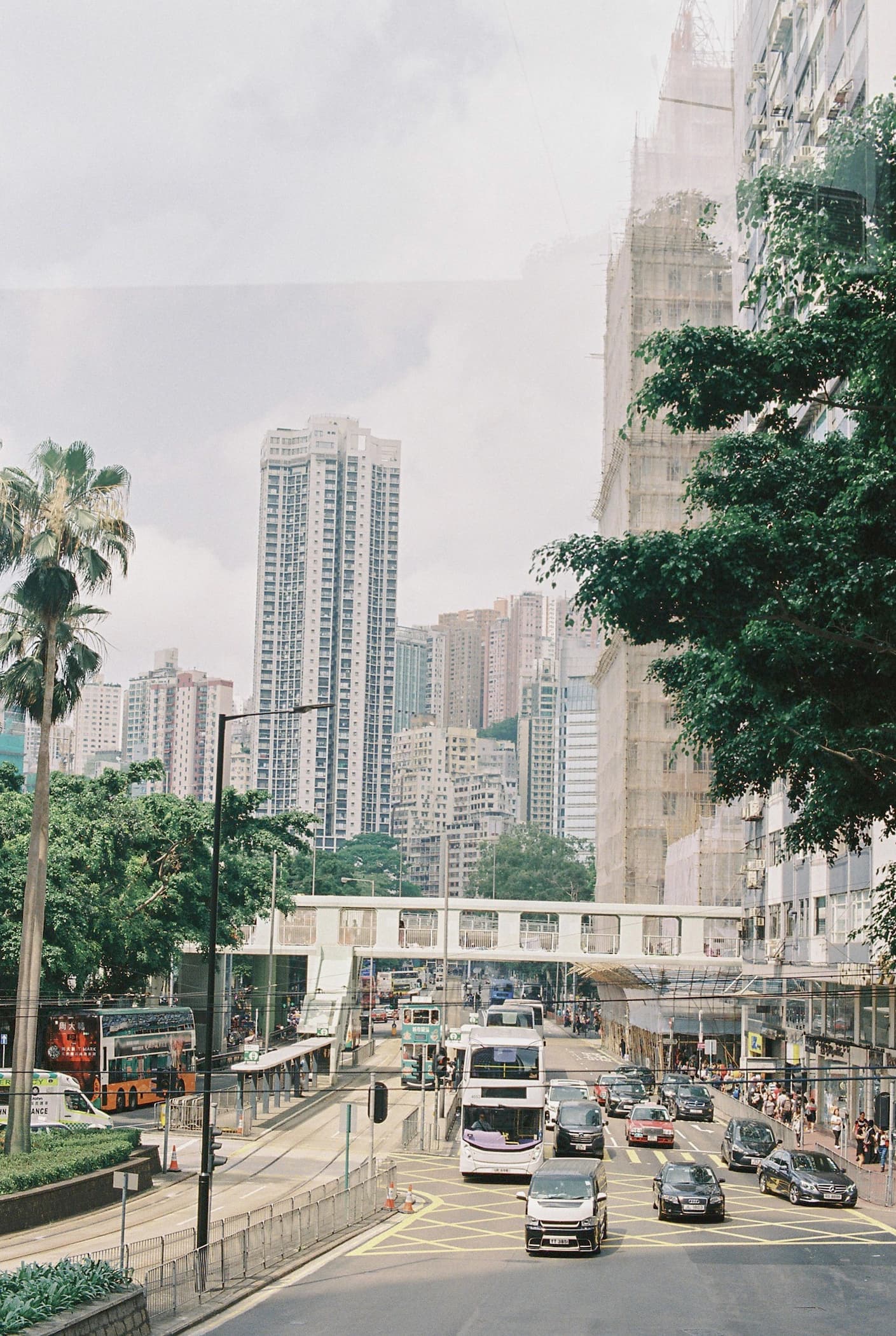 Hong Kong. Star Ferry, street.