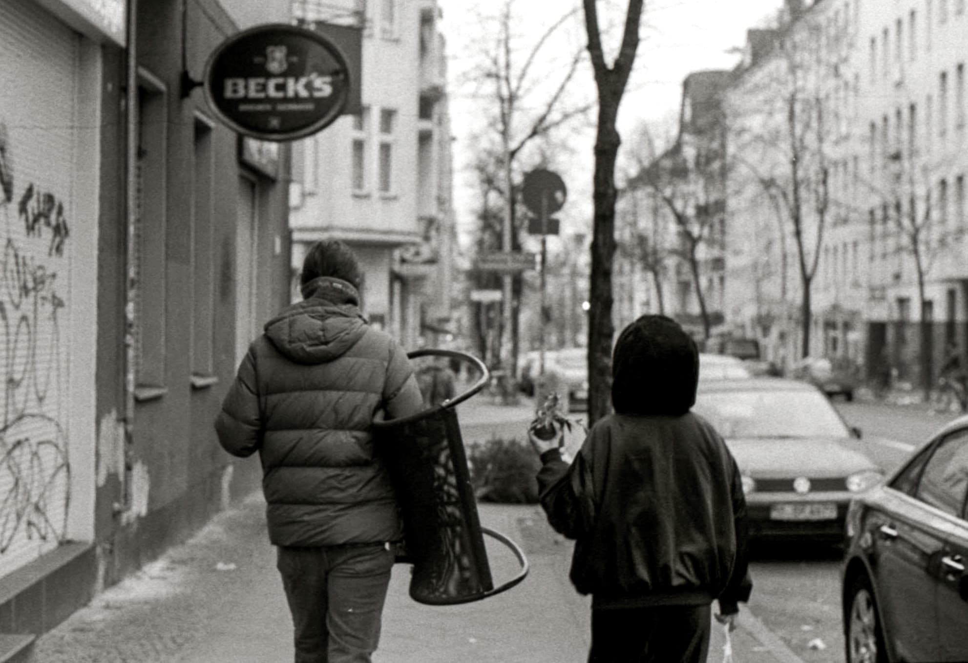 Berlin, thrifting people.